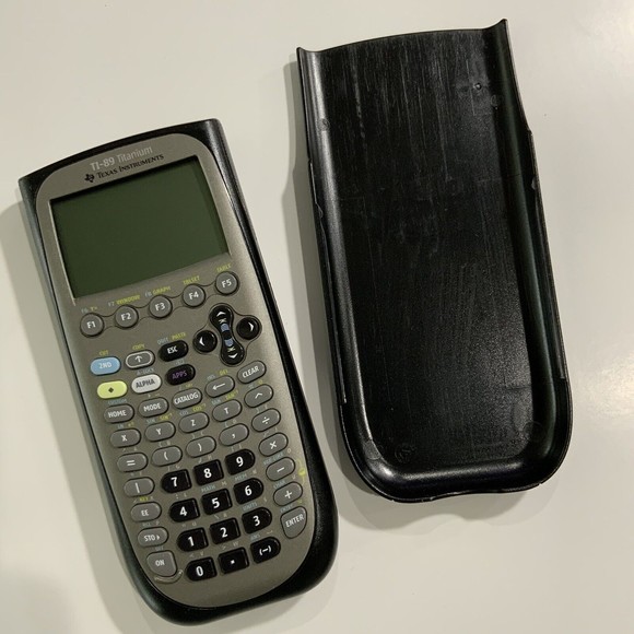 Texas Instruments TI-89 Graphing Calculator with Cover + New Batteries Tested - Picture 3 of 12